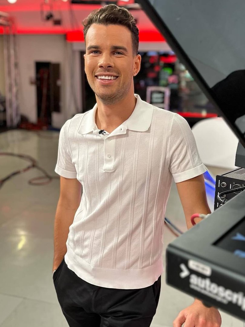 Jesse Baird was a TV presenter. Picture: Supplied