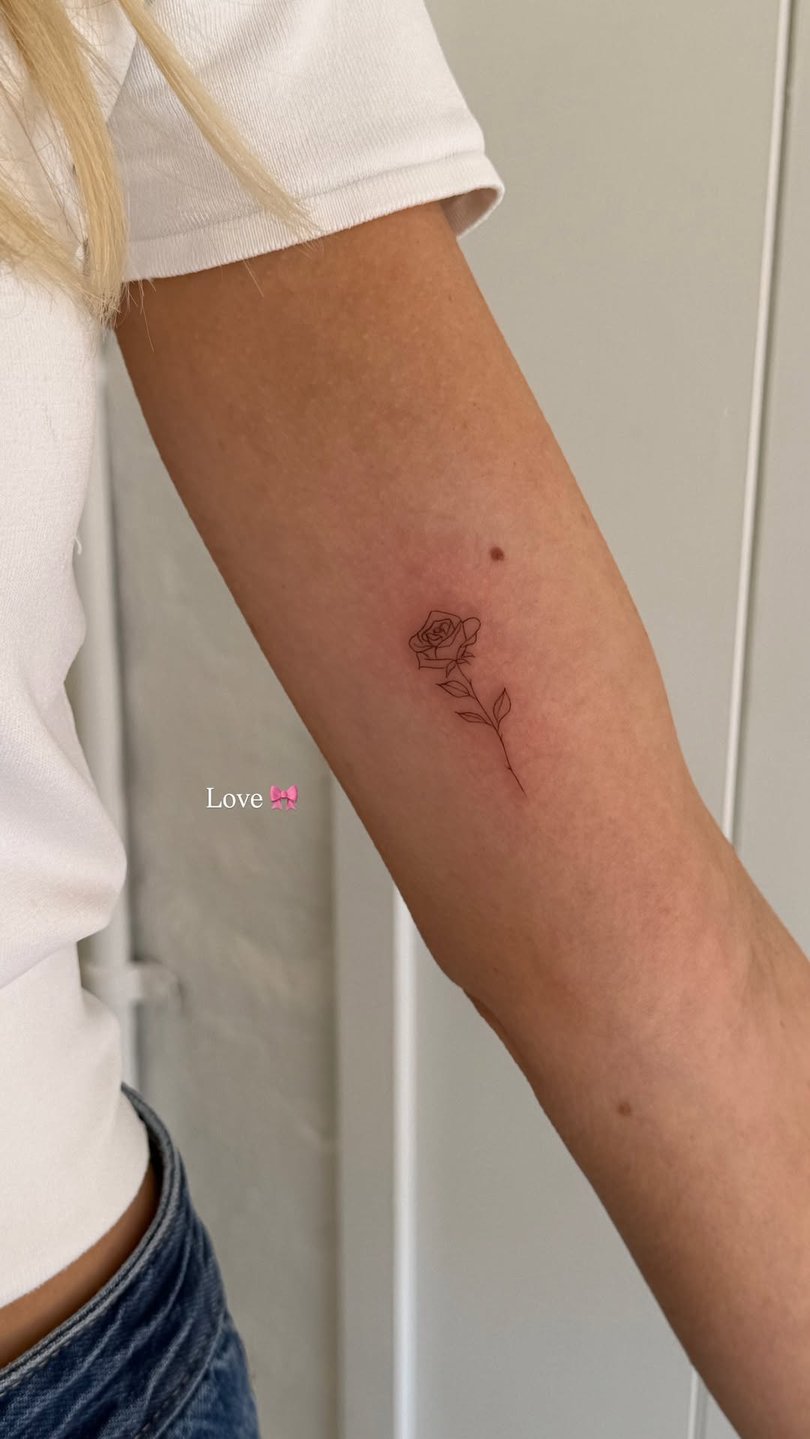 Jules Neale reveals new tattoo