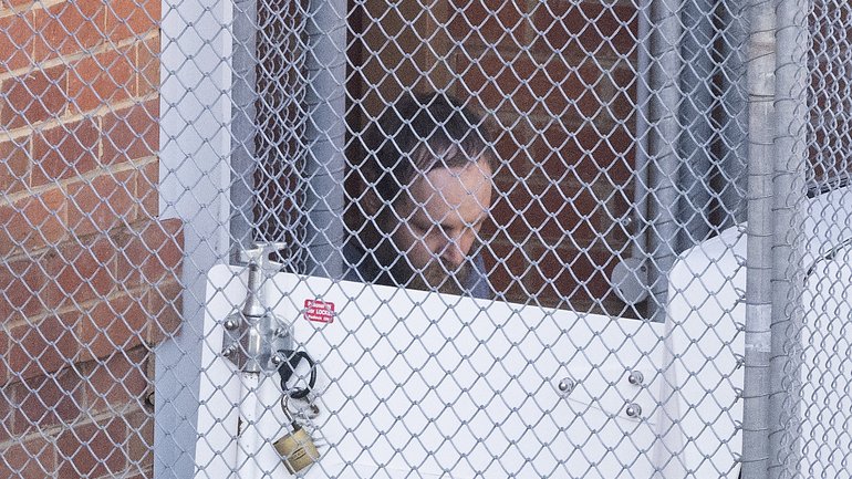 Brendan Nugent outside Wangaratta Magistrates Court.