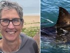 Janine Lochrenberg was wearing a shark repellent band at the time of the horrific attack.