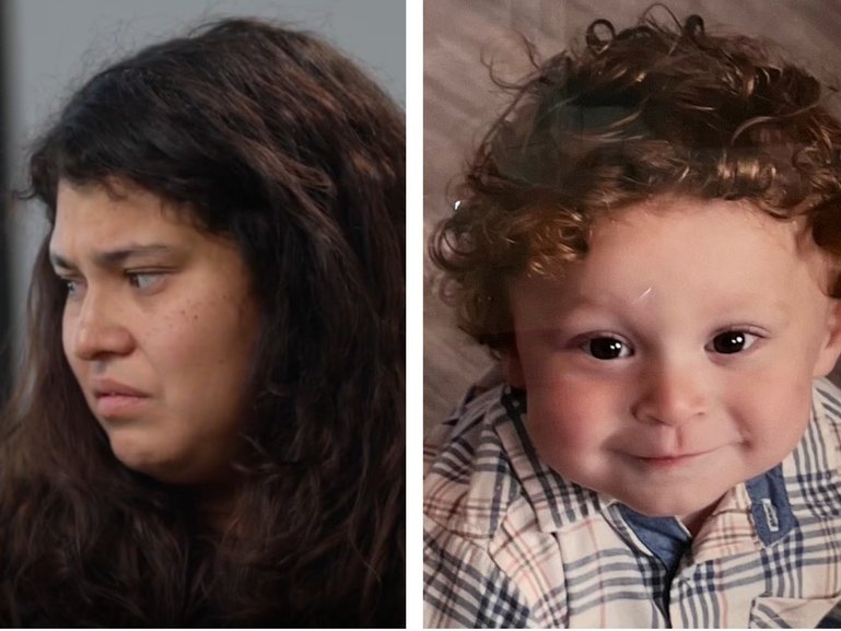 Alexus Fiordilino has revealed her family's pain after her son Vincent, right, was declared dead only to be found breathing in a hospital morgue hours later.