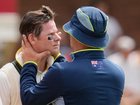 Steve Smith's neck stiffness won't stop him trying to save the day for Australia in Gqeberha. (AP PHOTO)