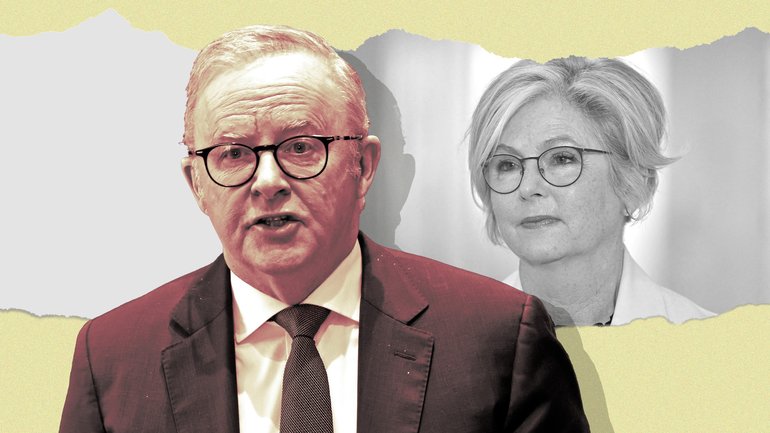Anthony Albanese has denied his office distributed a ‘dirt file’ on Helen Haines weeks before her attack.