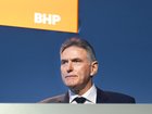 Ross McEwan, chair of BHP, speaks during the company's annual general meeting in Melbourne.
