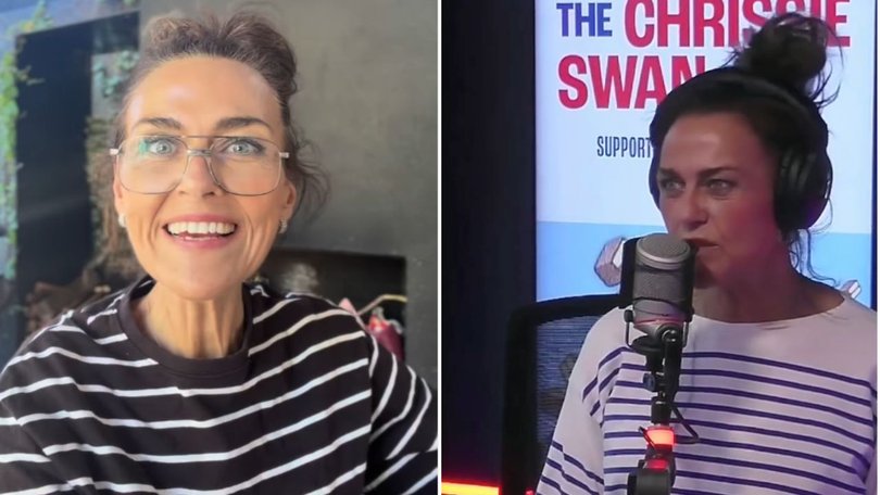 Chrissie Swan has revealed a medical emergency left her hospitalised for weeks as she continues to recover off air.