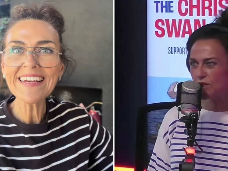 Chrissie Swan has revealed a medical emergency left her hospitalised for weeks as she continues to recover off air.