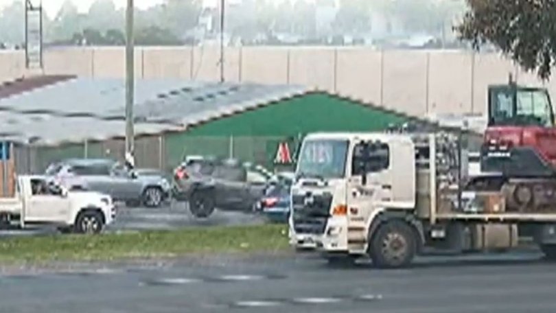 An Altona North man, 29, allegedly caused an eight-car pile up during a wild rampage. 