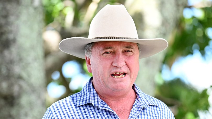 One Nation’s Barnaby Joyce has ripped into Anthony Albanese over a ‘dirt file’ about Helen Haines.