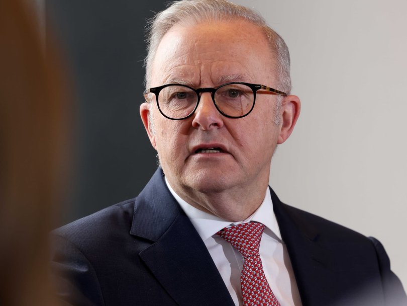 Anthony Albanese’s office has been quizzed over a reported ‘dirt file’ on the injured MP.