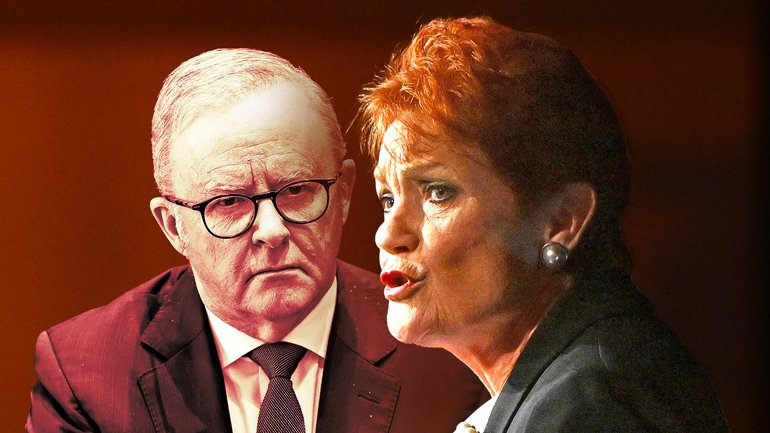 Pauline Hanson’s apology showed better judgment than Anthony Albanese.