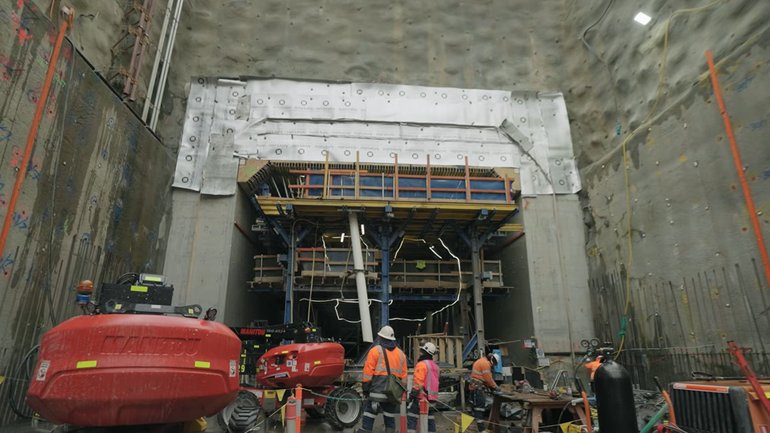 A video on the Snowy Hydro 2.0 scheme’s website shows the construction work. 