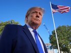 Donald Trump would not be drawn on a report he put pressure on Elon Musk to restore Starlink access. (AP PHOTO)