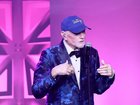 Mike Love and John Stamos perform during the 2025 Songwriters Hall Of Fame Induction.