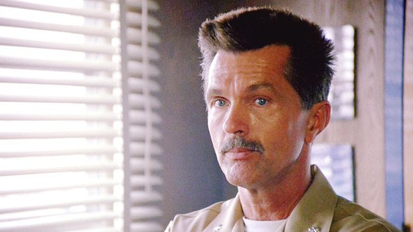 Tom Skerritt as Cdr. Mike "Viper" Metcalf in Top Gun.