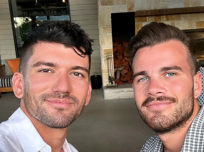 Mr Lamarre-Condon allegedly killed Luke Davies (left) and Jesse Baird (right). Picture: Instagram