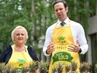 Michelle Landry with Nationals leader Matthew Canavan.