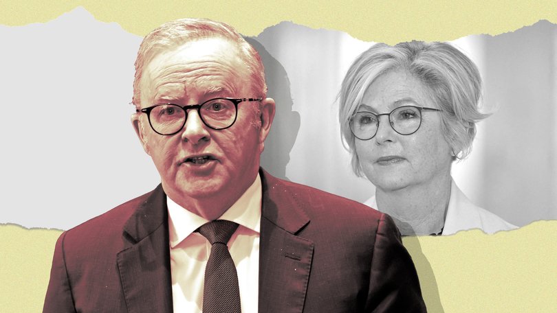 Anthony Albanese has denied his office distributed a ‘dirt file’ on Helen Haines weeks before her attack.