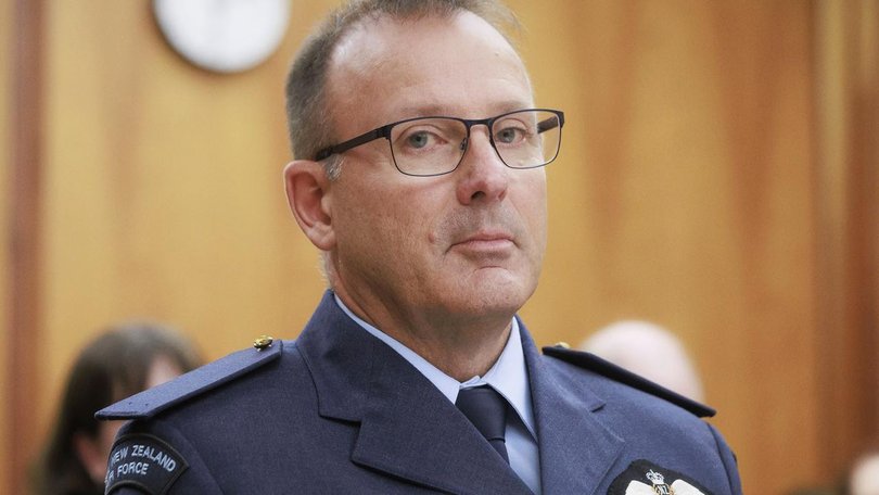 Air Marshall Tony Davies' departure "results from errors of judgement made by me in the past". (AP PHOTO)