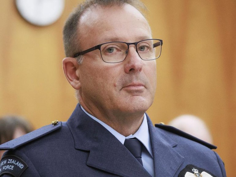 Air Marshall Tony Davies' departure "results from errors of judgement made by me in the past". (AP PHOTO)