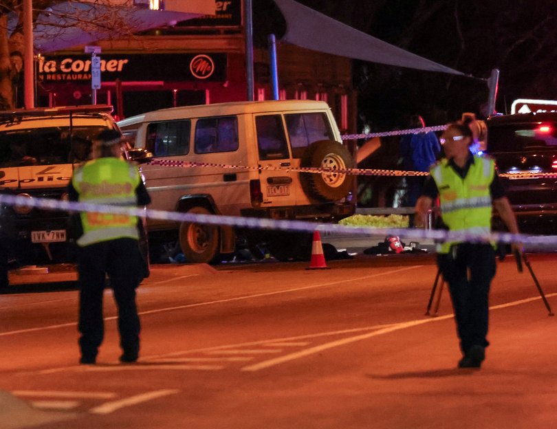 WANGARATTA, AUSTRALIA - NewsWire Photos -OCTOBER 14 2026: Independent MP Helen Haines for Indi struck by a vehicle in outside her electoral office in Wangaratta. Police and forensics at the scene.
