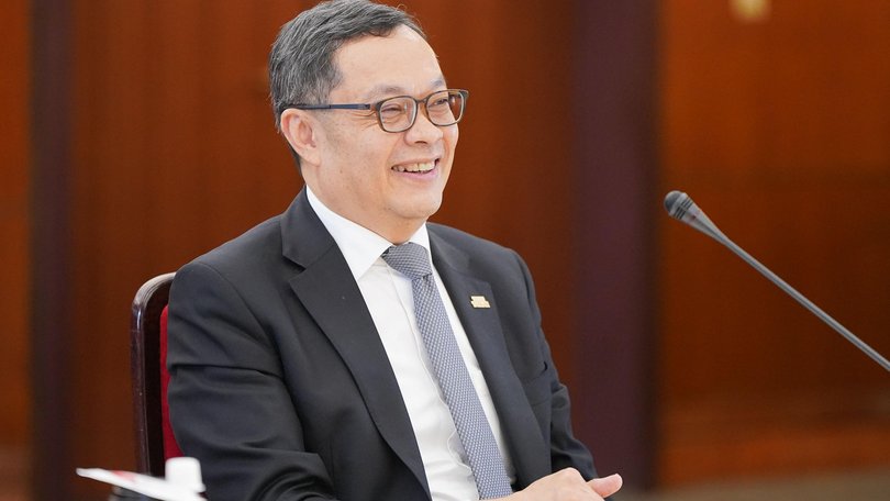 Taiwan’s Deputy Foreign Minister Chen Ming-chi in Taipei. 