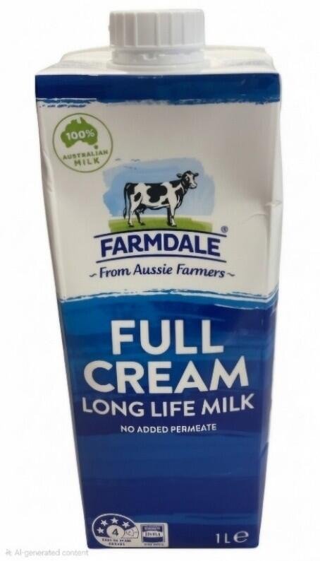 1L cartons of Farmdale Full Cream Long Life Milk have been urgently recalled by Aldi.