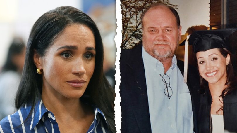 Meghan, Duchess of Sussex has broken her silence after her estranged father Thomas Markle was hit with ‘disturbing’ allegations that he possessed child abuse material at his former home.