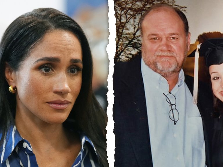 Meghan, Duchess of Sussex has broken her silence after her estranged father Thomas Markle was hit with ‘disturbing’ allegations that he possessed child abuse material at his former home.
