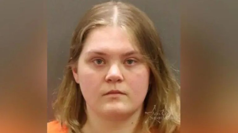 Andrea Shaw, 23, who has been charged with the murder of her 18-month-old twins, claims they died as a result of vaccination shots.