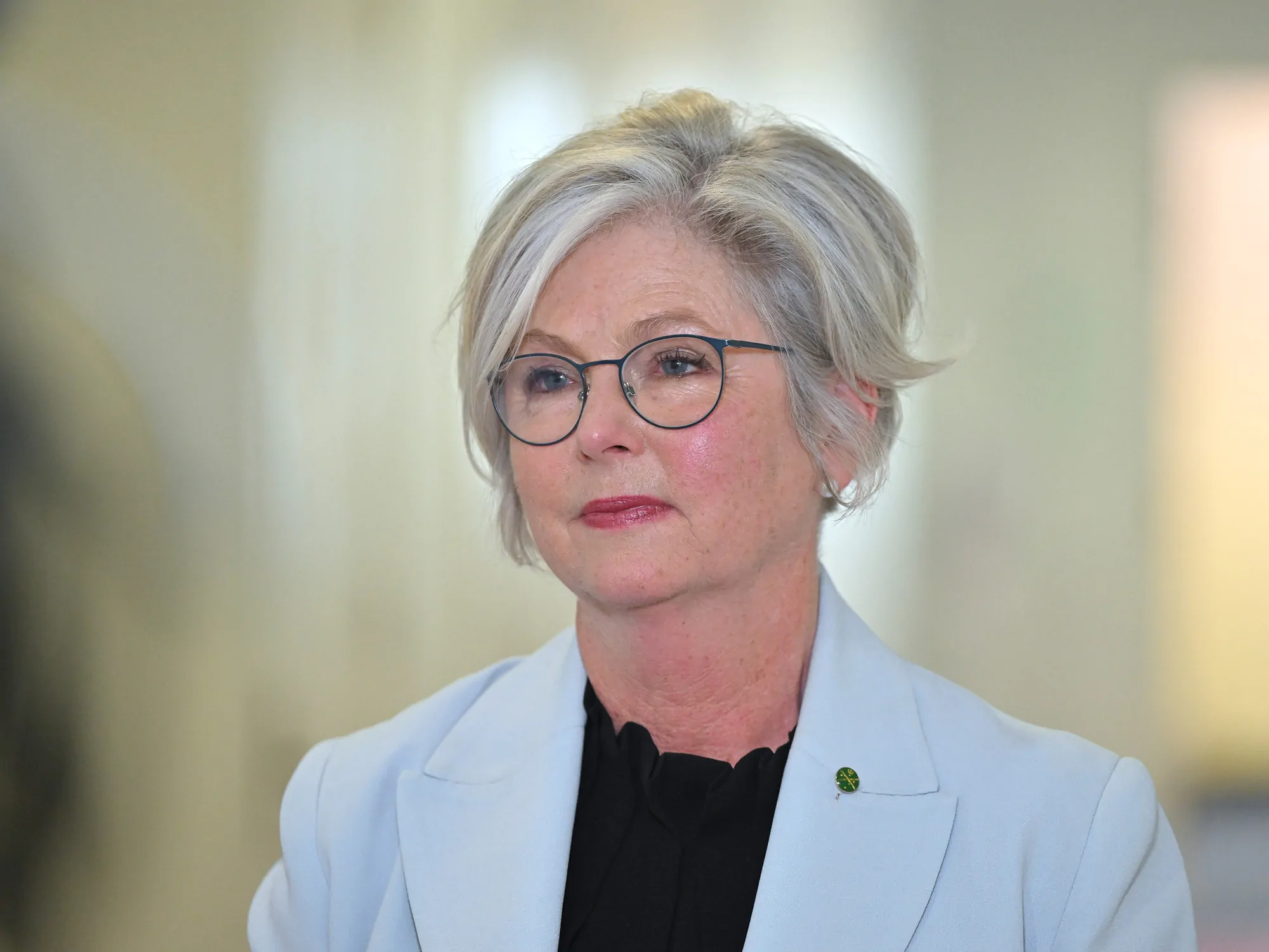 Independent MP Helen Haines’ condition has improved.