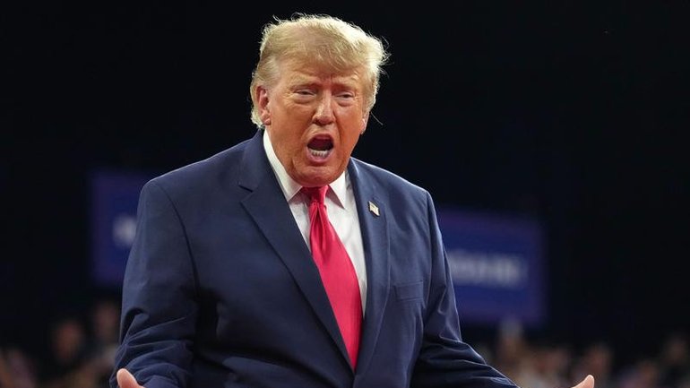 US President Donald Trump said Washington may carry out another military operation against Iran. (AP PHOTO)