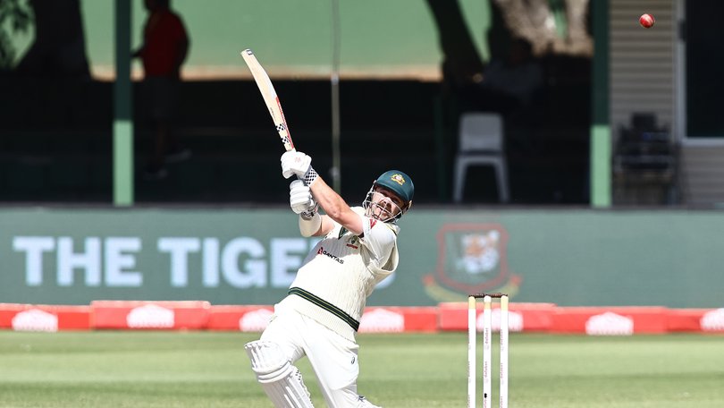 Travis Head was a shining light in Australia’s second innings. 