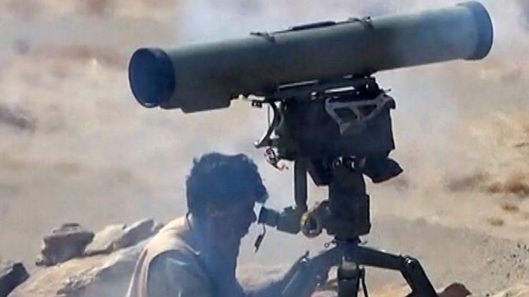Houthi militants say their most recent attacks are in retaliation for Saudi air strikes on Yemen. (EPA PHOTO)