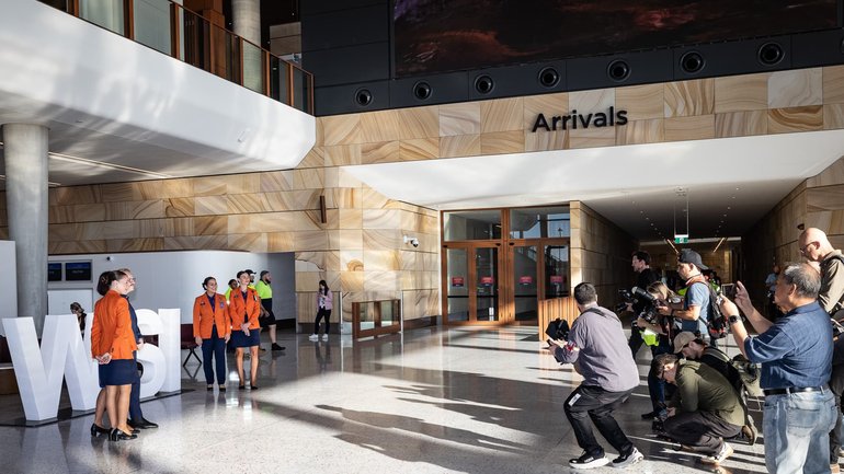 The new Western Sydney International Airport will operate without a curfew, unlike Kingsford Smith. NewsWire/ Nadir Kinani