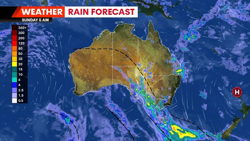 Storms are moving over the eastern states bringing heavy rainfall, and flooding in already waterlogged areas.