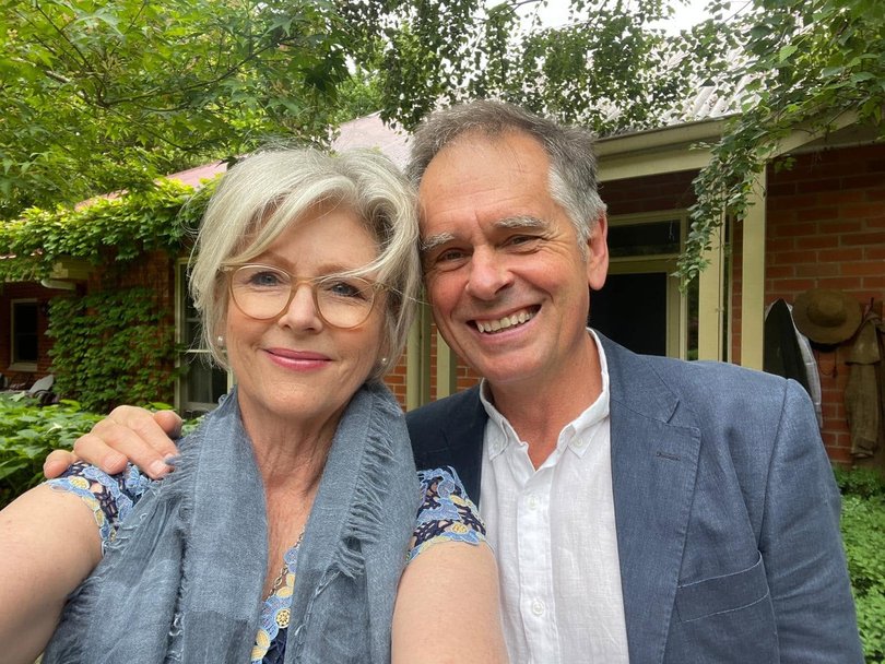 Indi MP Helen Haines with her husband Phil Haines pictured in 2024 Picture: Facebook