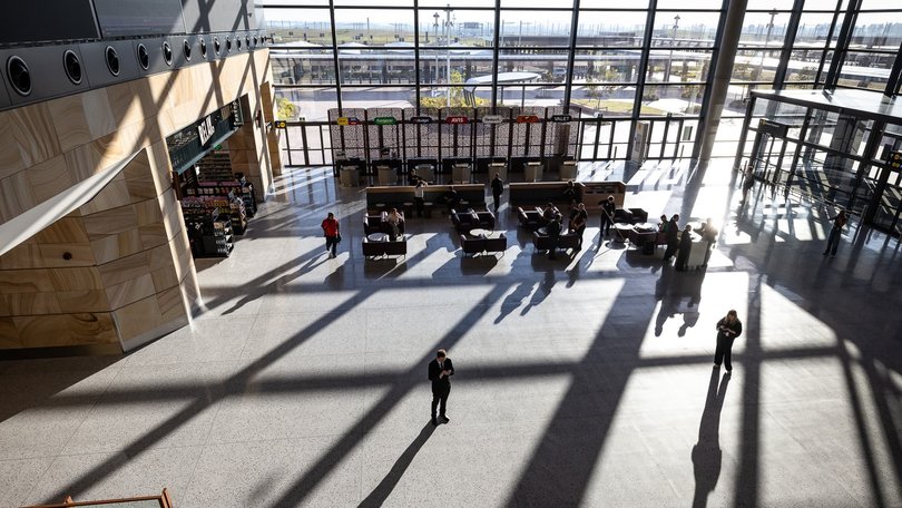 The first commercial flights to and from Western Sydney will begin on Monday.