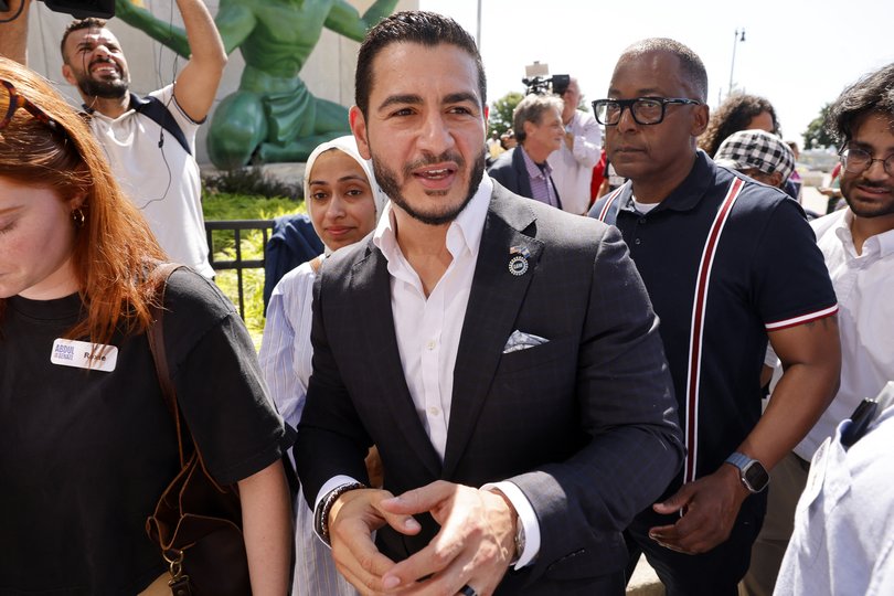 US Democratic Senate candidate from Michigan Abdul El-Sayed.