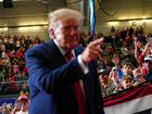 Donald Trump launched a scathing attack on Norway at a campaign rally. (AP PHOTO)