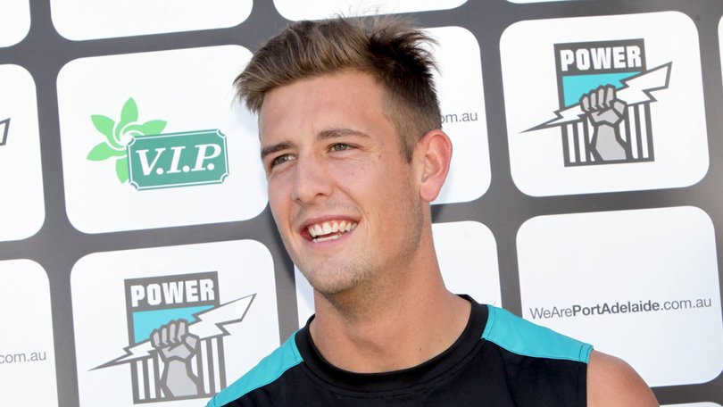 The former Port player has died aged 37. Supplied.