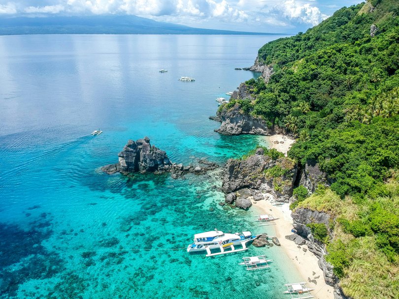 From the water, it’s difficult to imagine that this island was built on sugar.