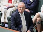 Anthony Albanese during Monday’s session of Federal Parliament.