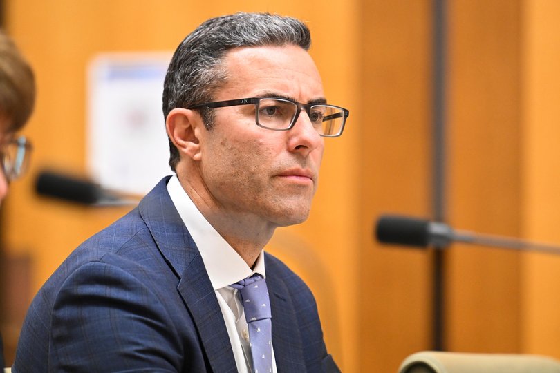 CANBERRA, AUSTRALIA - NewsWire Photos - September 22, 2025: Reserve Bank of Australia (RBA), Assistant Governor (Financial System)ÃÂ , Dr Brad Jones during the House of Representatives Standing Committee on Economics at Parliament House in Canberra. NCA NewsWire / Martin Ollman Picture: Martin Ollman NewsWire