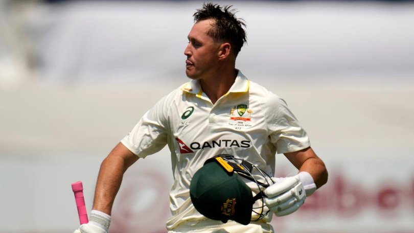 Australia are considering whether to stick with Marnus Labuschagne for the third Test, or axe him. (AP PHOTO)