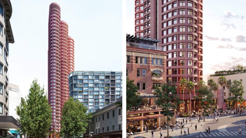 Artist impressions for 203-225 Victoria St, Potts Point
