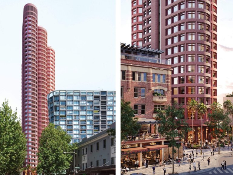 Artist impressions for 203-225 Victoria St, Potts Point