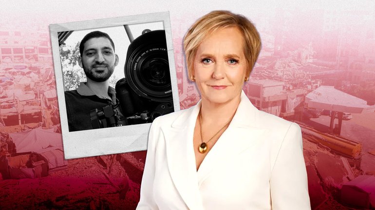 Sarah Ferguson and, inset, Roshdi Sarraj.