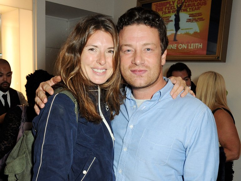 Jools Oliver and Jamie Oliver in 2013.
