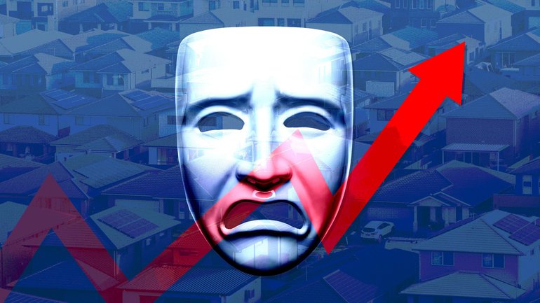 Aussies are grumpier than ever after being hit with four rate rises this year. 