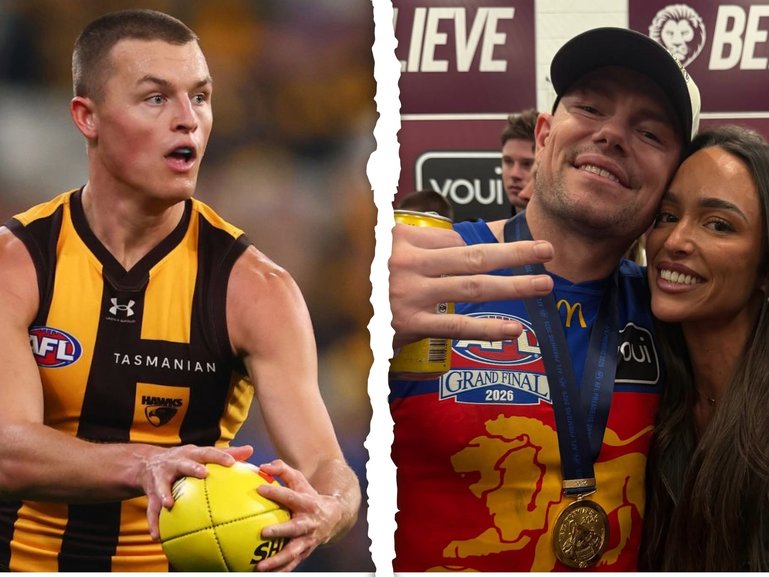 Jack Ginnivan has revealed the secret gift Lachie Neale sent him after the Lions won the 2026 Premiership.